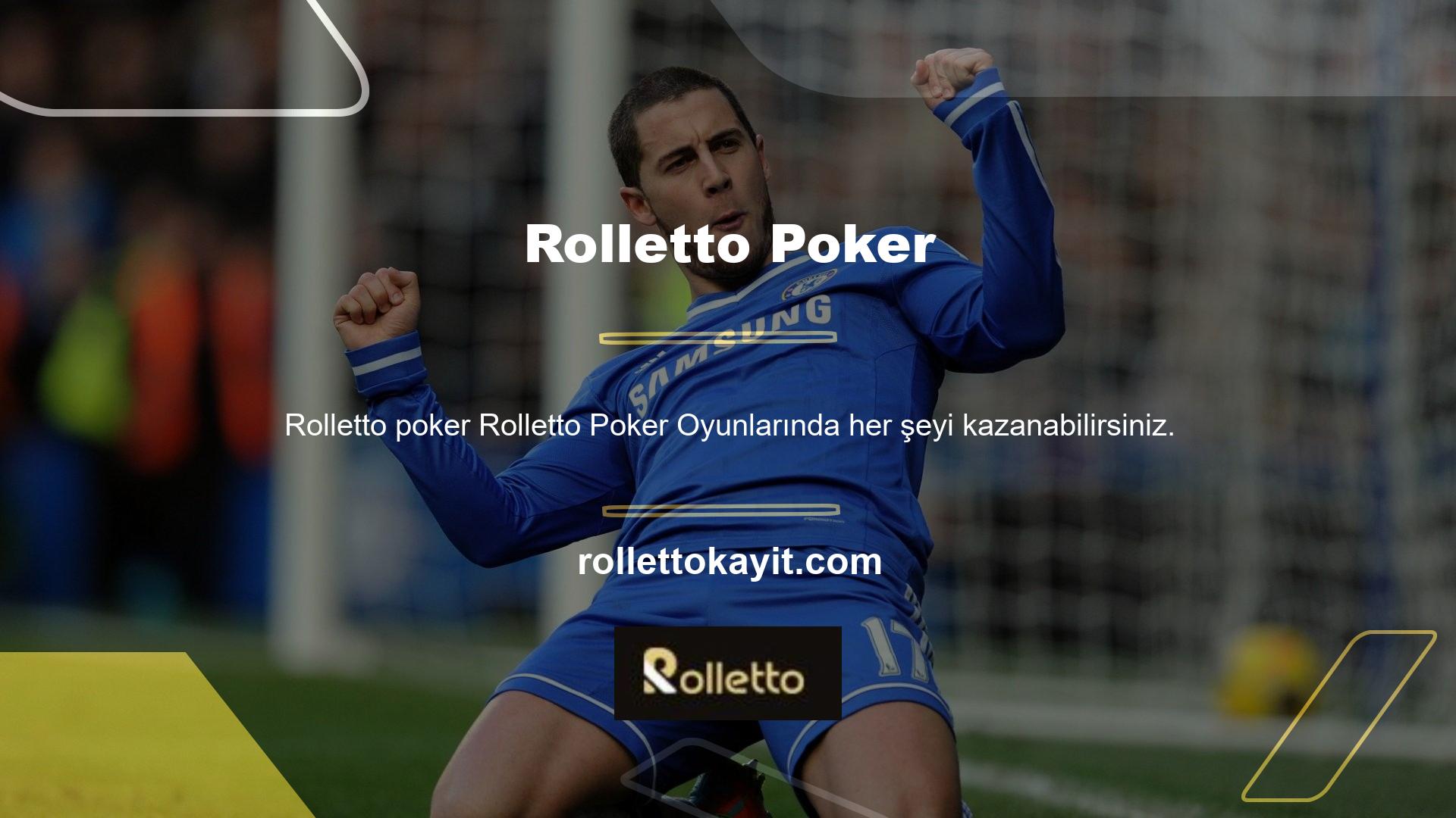 Güzel ve güvenilir krupiyelerin olduğu bir ortamda poker oyunları oynamak istiyorsanız adresiniz Rolletto olmalıdır