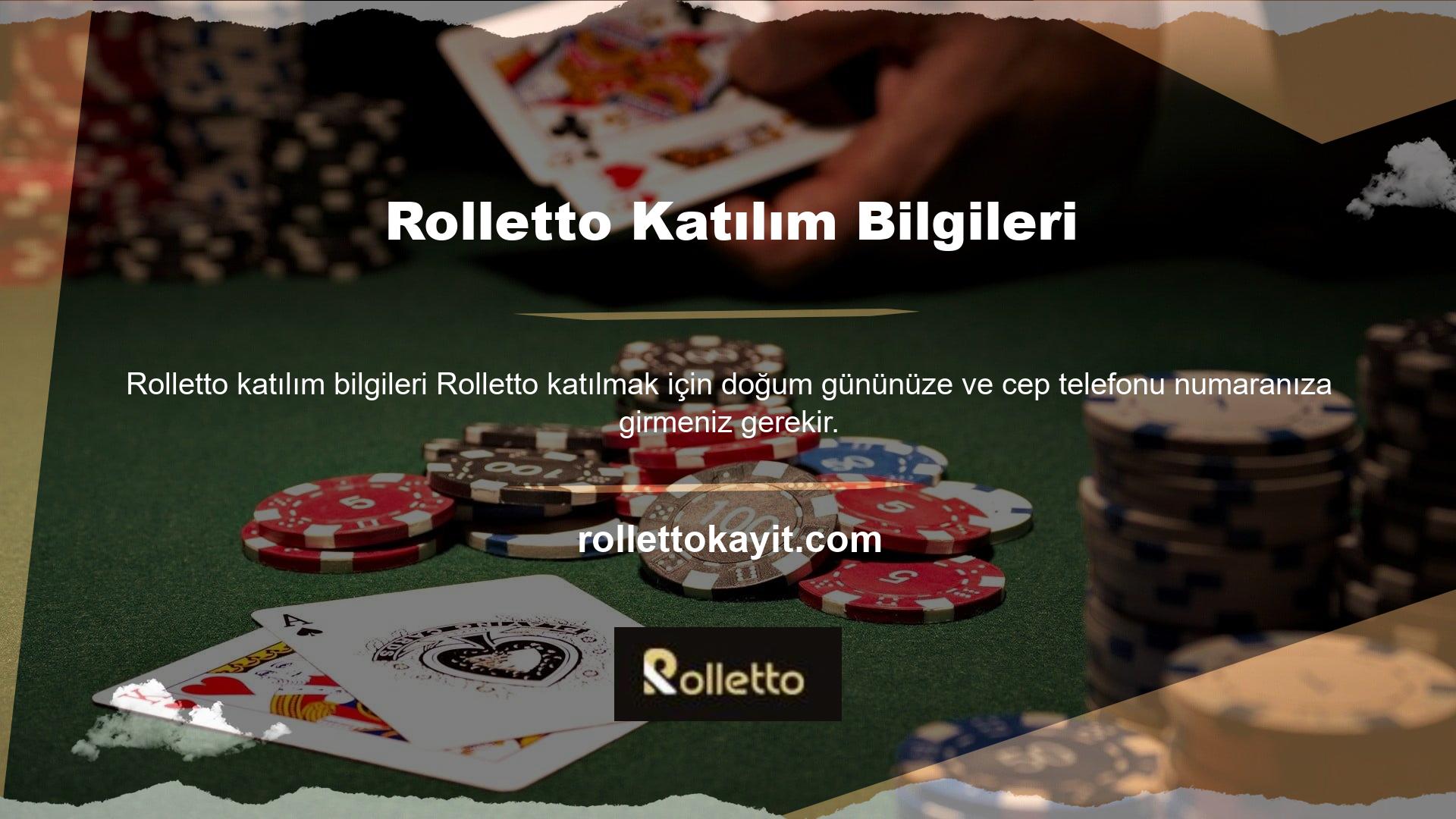 Rolletto her çevrimiçi casino sitesine kaydolurken kullanıcıların dikkat etmesi gereken en iyi ve en güvenilir bahis sitesidir